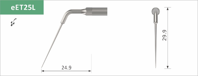 eET25L Endo Revision - Lang,  passend für EMS®