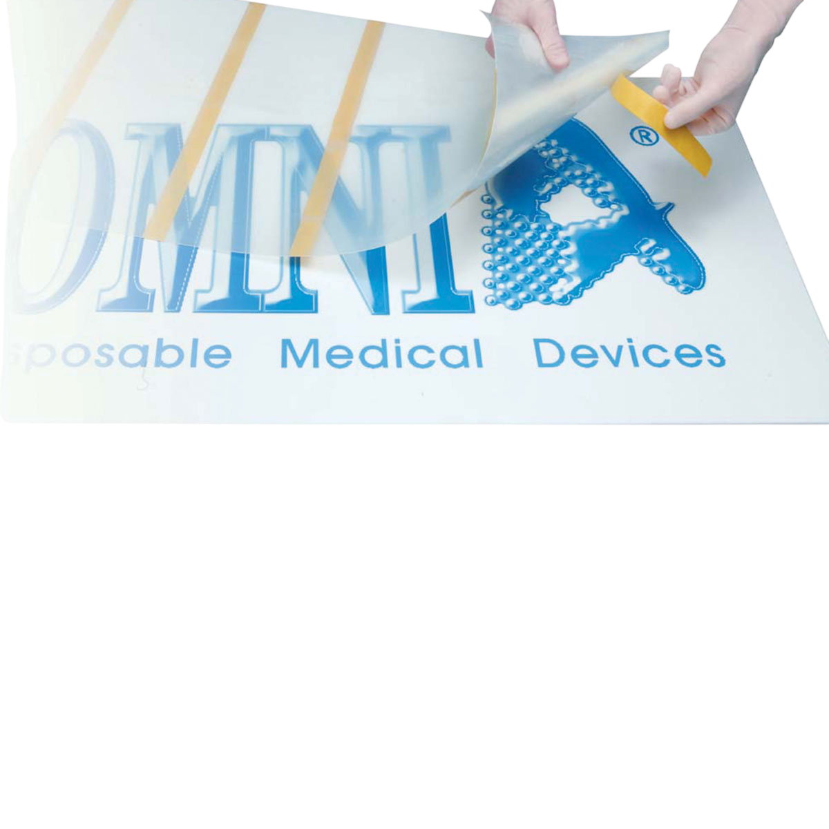 Nachfüllung für Dekontaminationsmatte (4 Blöcke zu je 30 Blatt) 45x95 cm