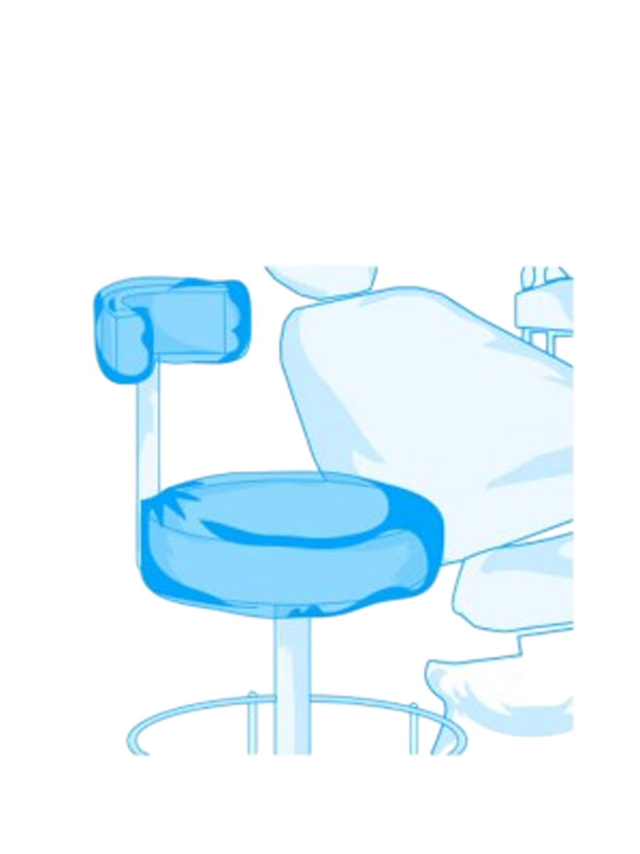 Sitzüberzug für Behandlungsstuhl, grün