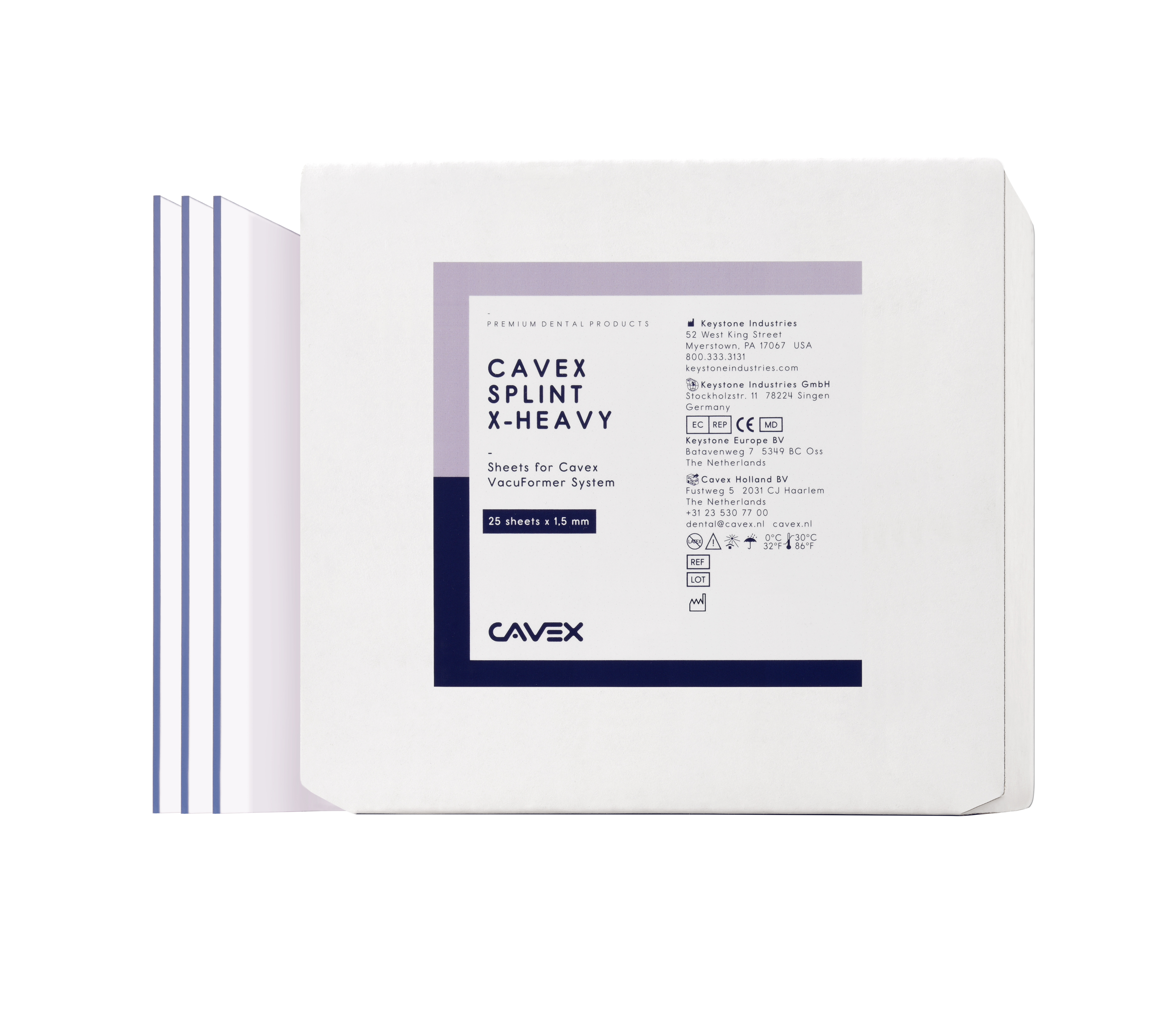 Cavex Vacuformer Splint x heavy sheets